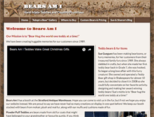 Tablet Screenshot of bearsami.com